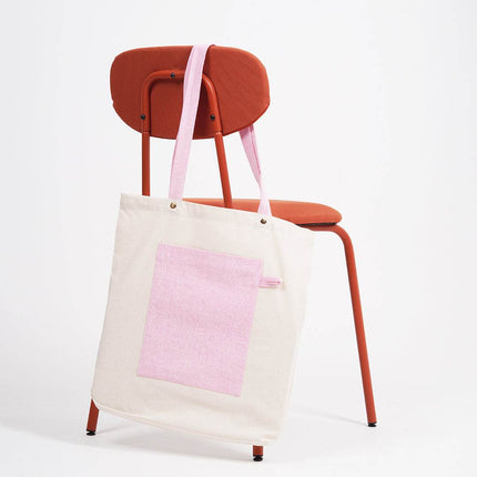 Cotton Candy Canvas Tote Bag - HASHTACK