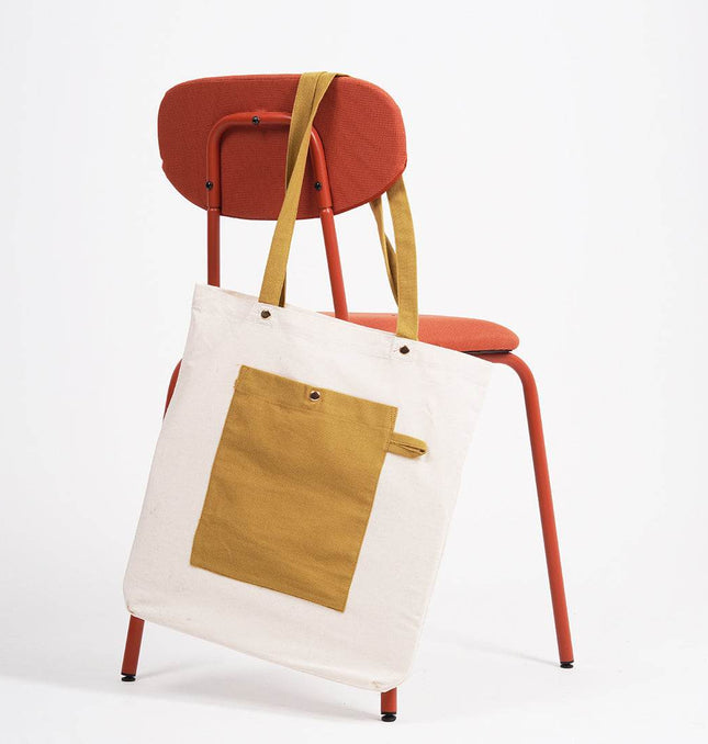 Sandy Canvas Tote Bag - HASHTACK