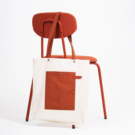 Cocoa Canvas Tote Bag - HASHTACK