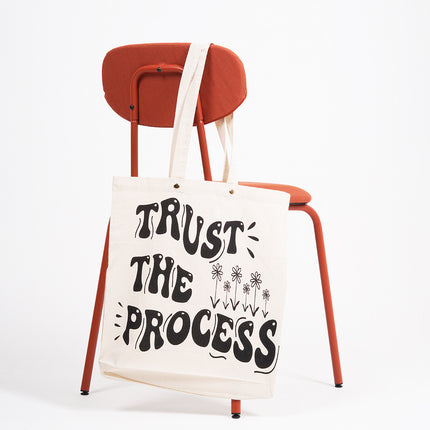 Trust The Process Canvas Tote Bag