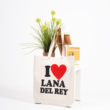 I Love Lana Del Rey Canvas Tote Bag