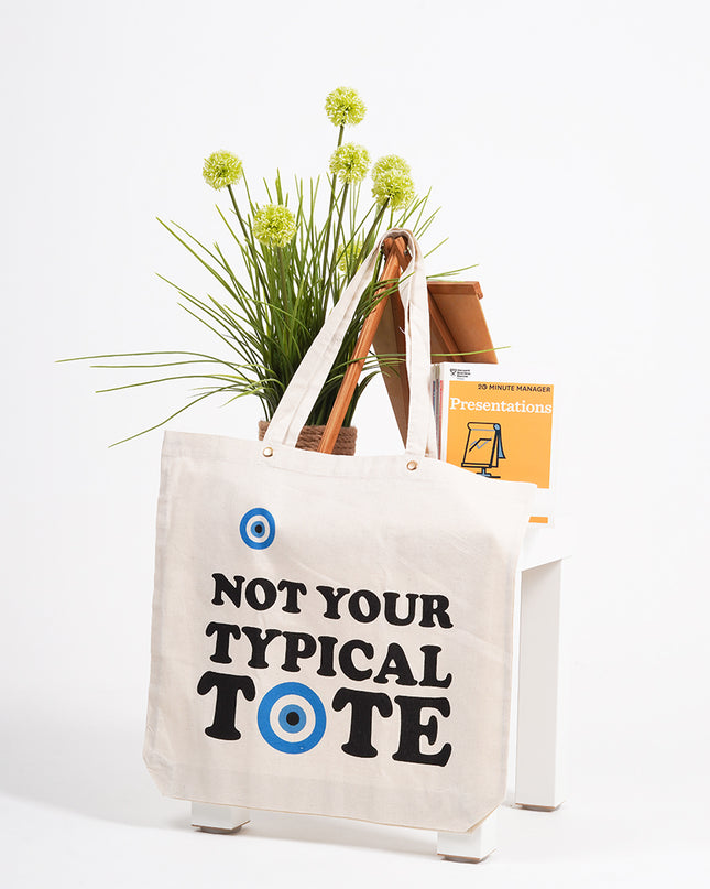 Not Your Typical Tote Canvas Tote Bag