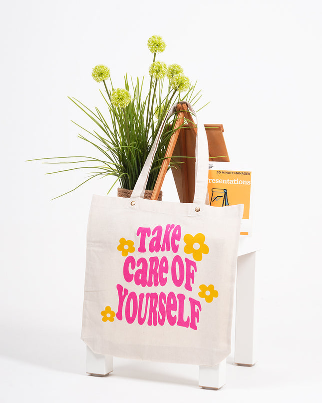 Take Care Of Yourself Canvas Tote Bag