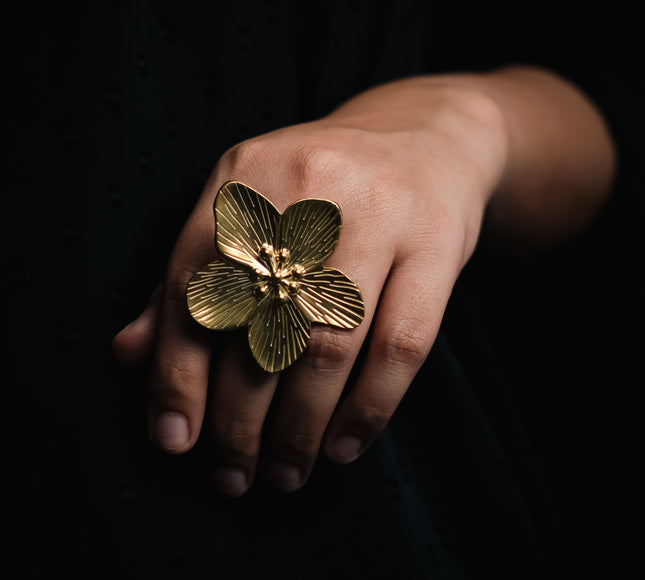 Blossom Bloom Adjustable Ring