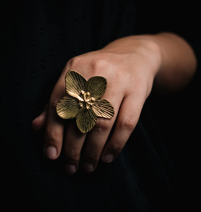 Blossom Bloom Adjustable Ring