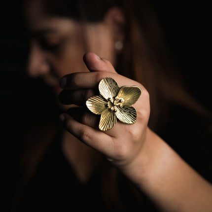 Blossom Bloom Adjustable Ring