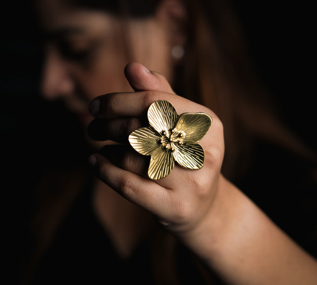 Blossom Bloom Adjustable Ring