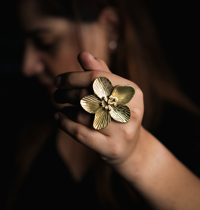Blossom Bloom Adjustable Ring