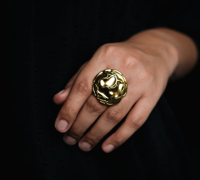 Luxe Bold Adjustable Ring