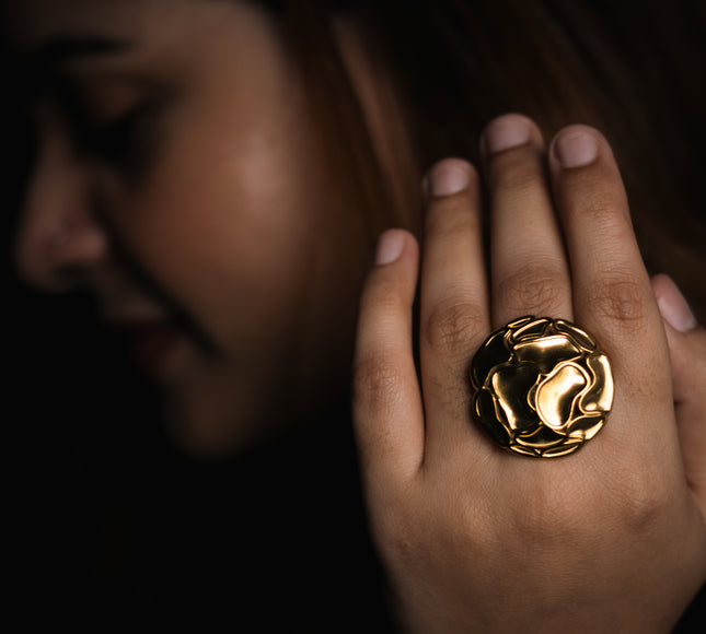 Luxe Bold Adjustable Ring