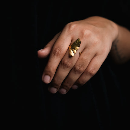 Mermaid Tail Adjustable Ring