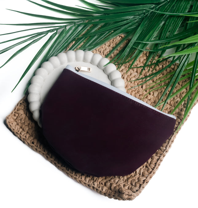 Classic Maroon Women’s Pouch – Stylish & Durable