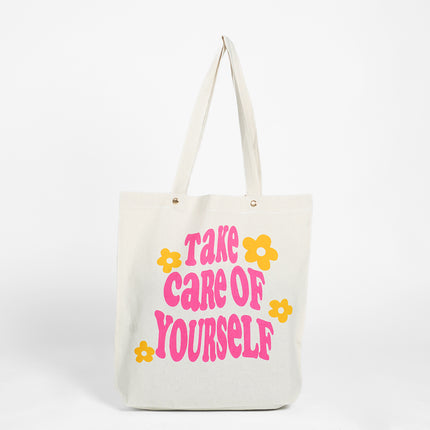 Take Care Of Yourself Canvas Tote Bag