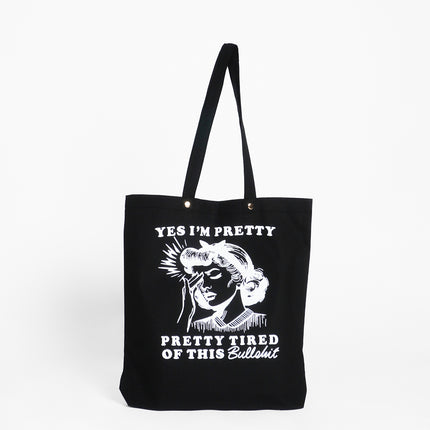 Yes I'm Pretty Canvas Tote Bag