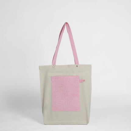 Cotton Candy Canvas Tote Bag