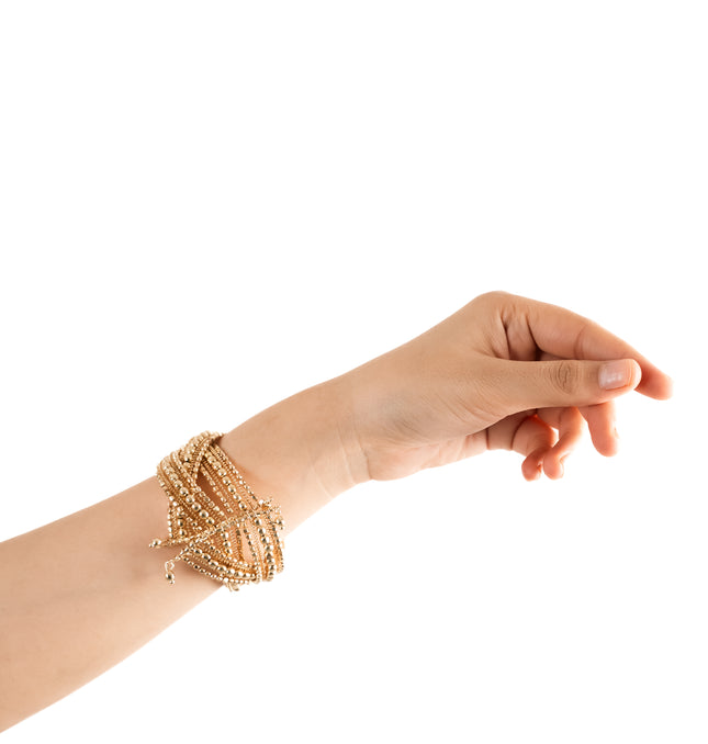 GlamStrike Golden Adjustable Cuff