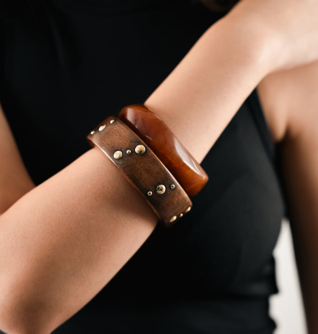 Wildwood Statement Wooden bangles