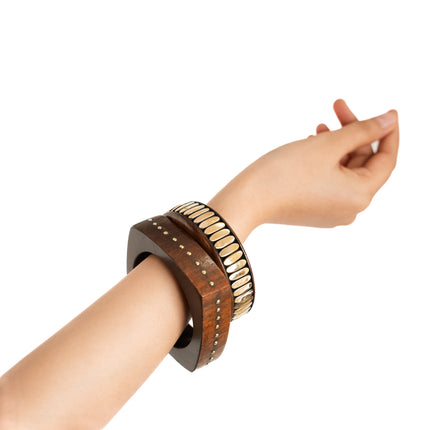 Desert Drift Wooden Bangles