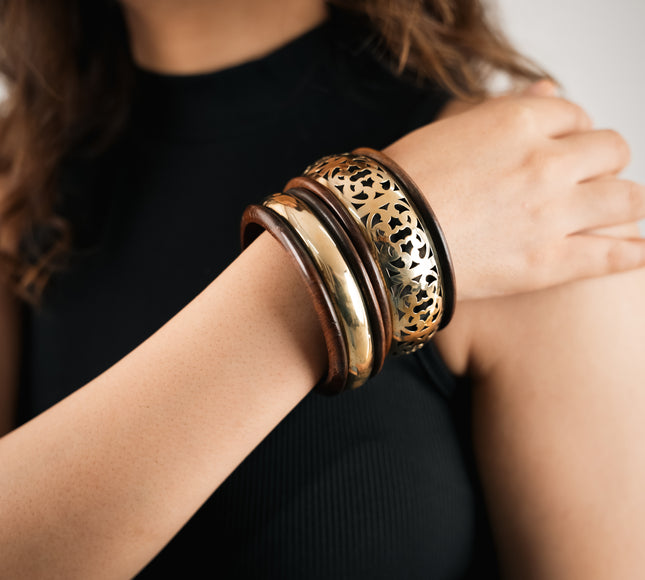 Terra Wooden Bangles