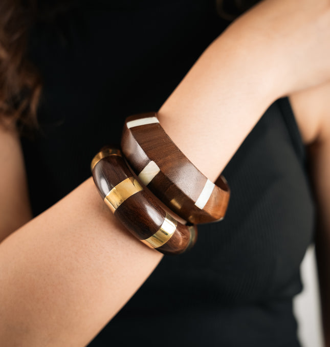 Sahara Wooden bangles