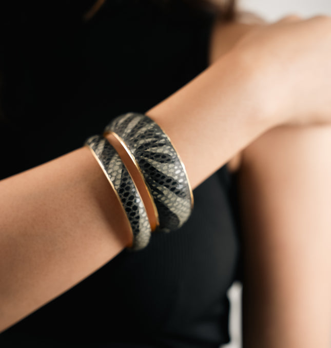 Snake Charm Resin Bangles