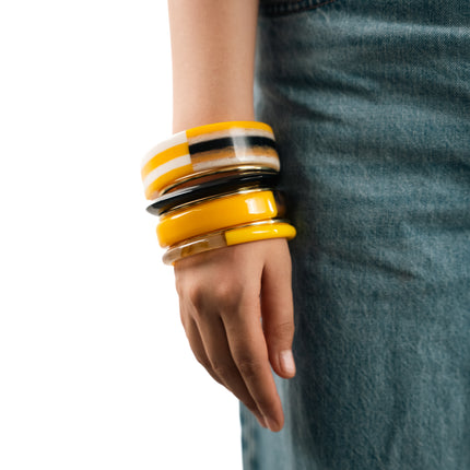 Summer Pop Resin Bangles