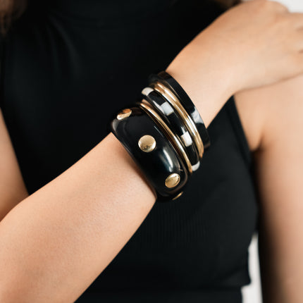 Vacation Energy Resin Bangles