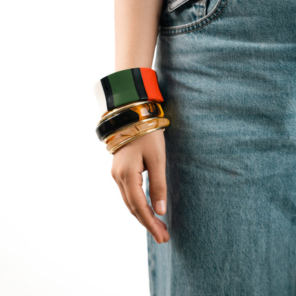 Color Rush Resin Bangles