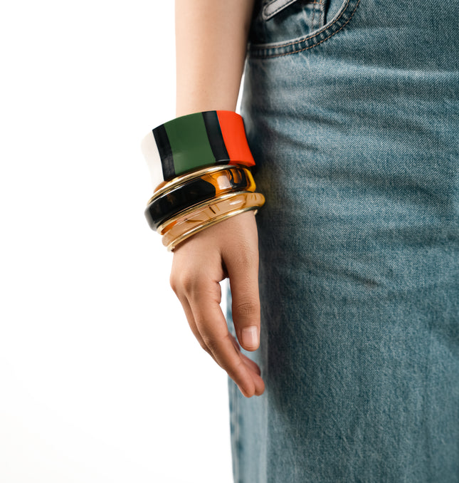 Color Rush Resin Bangles
