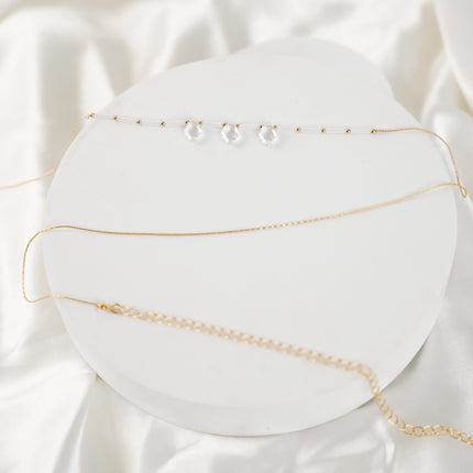 Crystal Glow Body Chain