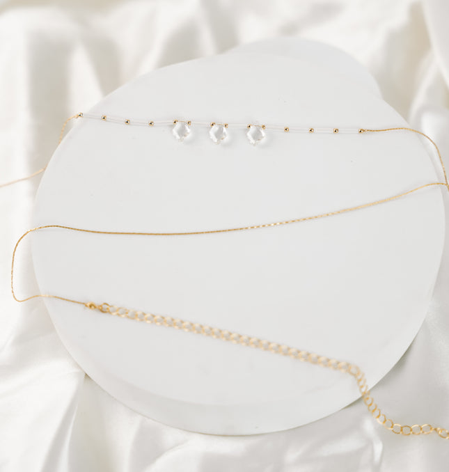 Crystal Glow Body Chain