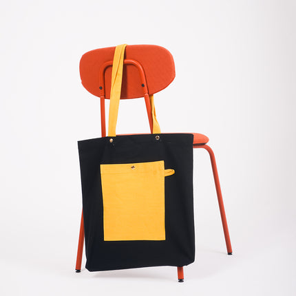 Yellow Rush Canvas Tote Bag