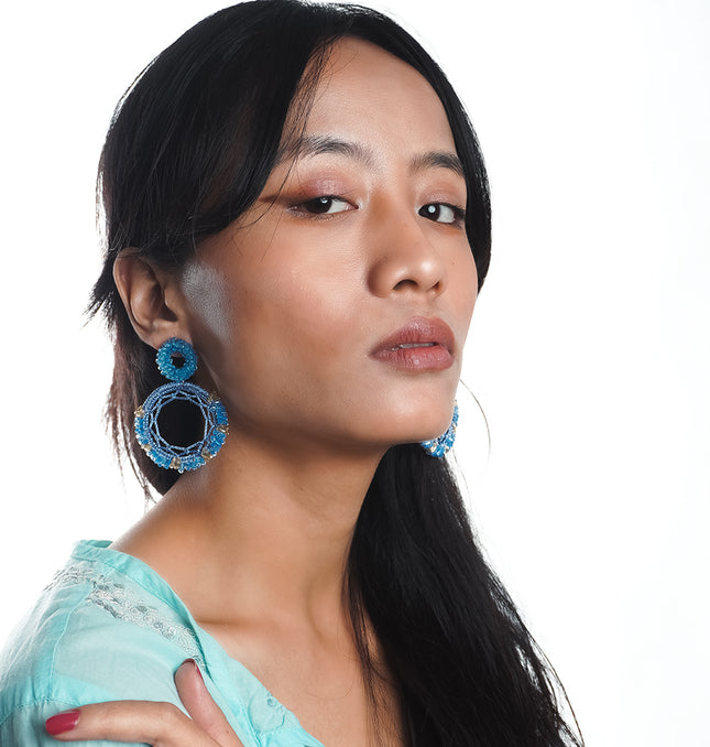 Ocean Bliss Handmade Earrings