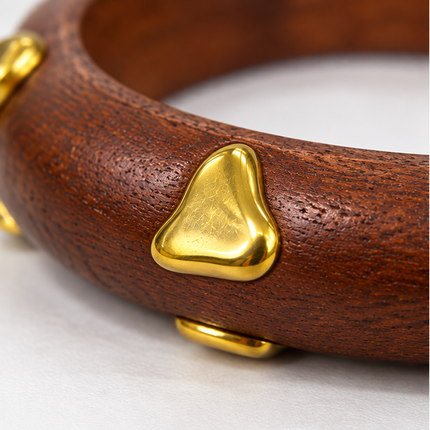 Celeste Wood Bangle