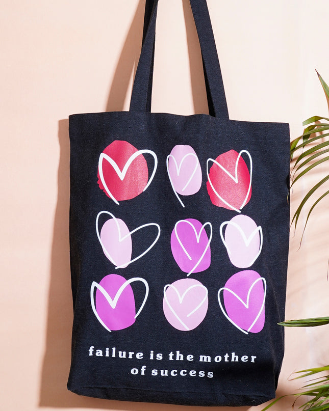 Failure Is The Mother Of Success Tote Bag - Grey