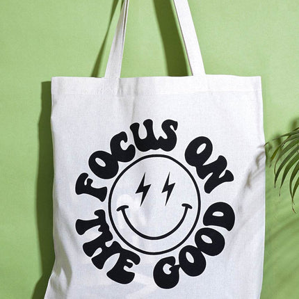 Focus On Good Tote Bag - HASHTACK