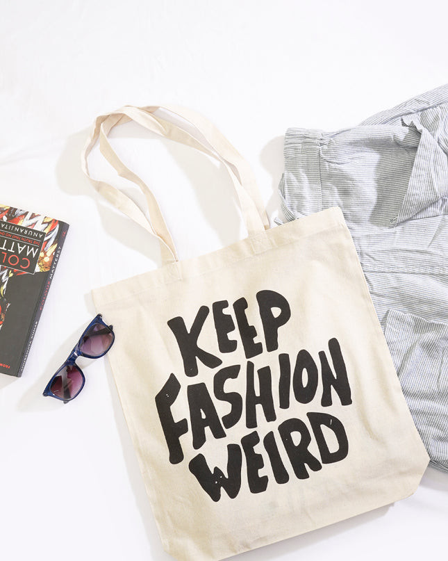 Keep Fashion Weird Tote Bag