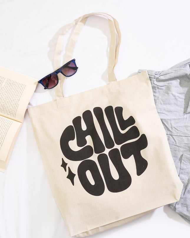 Chill Out Canvas Tote Bag