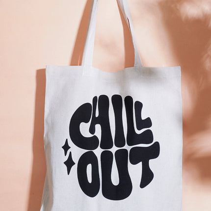 Chill Out Canvas Tote Bag