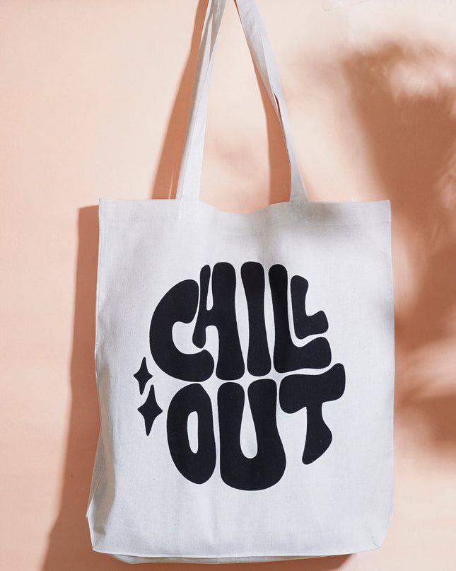 Chill Out Canvas Tote Bag