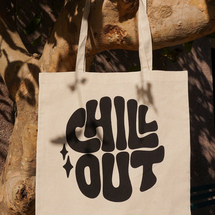 Chill Out Canvas Tote Bag