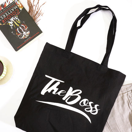 The Boss Canvas Tote Bag