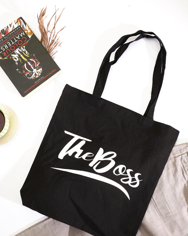 The Boss Canvas Tote Bag