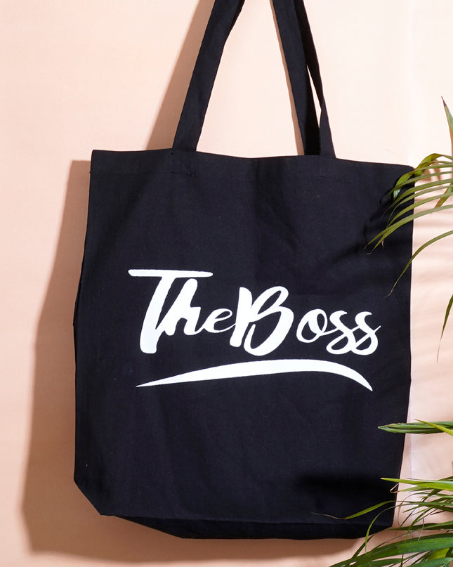 The Boss Canvas Tote Bag