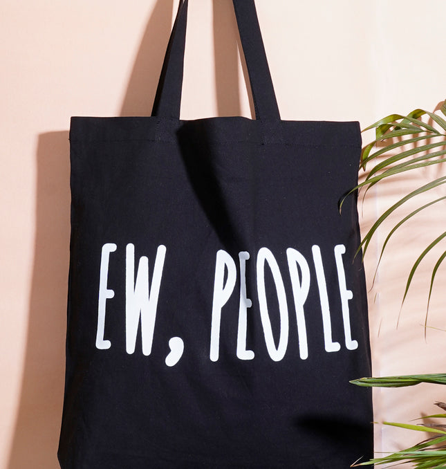Ew! People Canvas Tote Bag