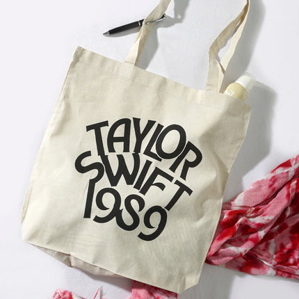 Taylor Swift Canvas Tote Bag