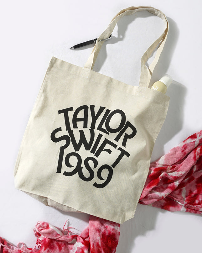 Taylor Swift Canvas Tote Bag