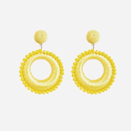 Lemon Yellow Pop Up Hoops