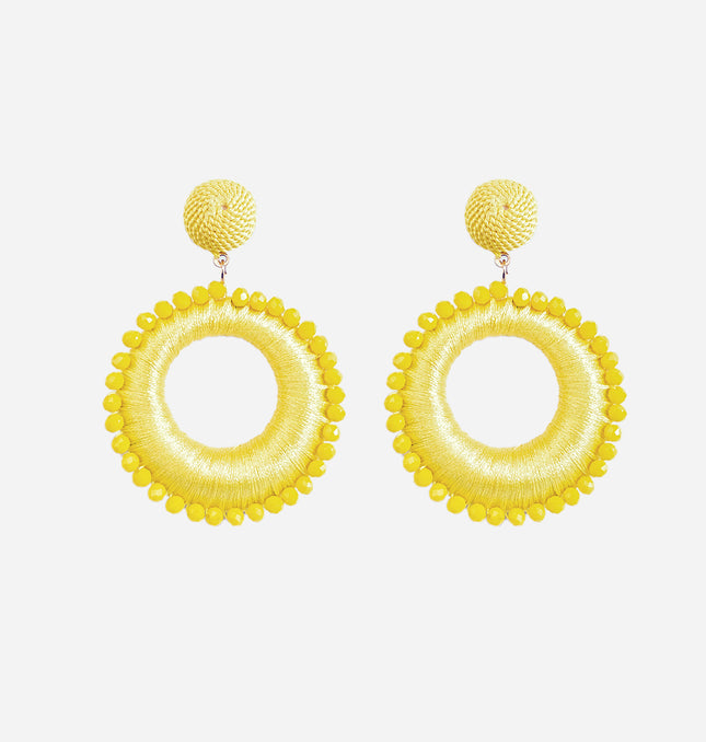 Lemon Yellow Pop Up Hoops