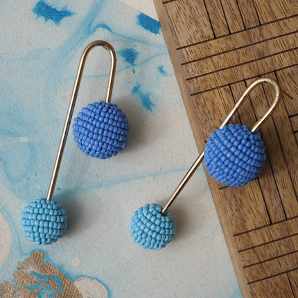 Oceanic Droplet Earrings